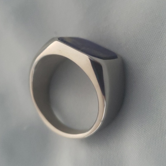 1516- Lapis Lazuli Natural Gemstone Handmade Men's Ring Size 11 NWT - Picture 1 of 7